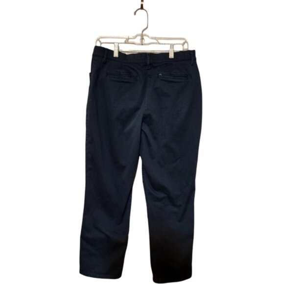 Women's Relaxed Fit Straight Leg Pant (All Day Pant) In Imperial Blue 12S Comfy! - Picture 3 of 16